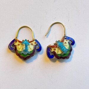Cloisonne Earrings